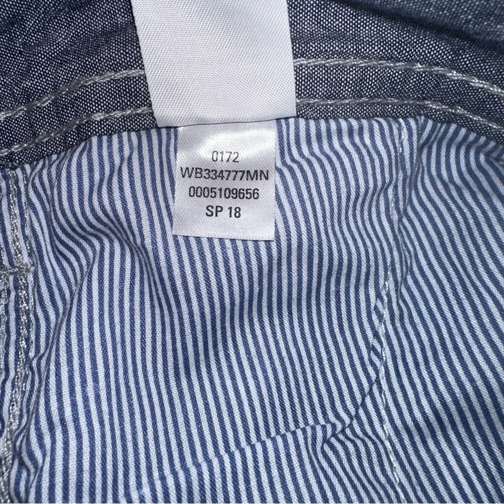 Wallin & Bros. Shorts Gray Chambray Flat Front‎ Mens Size 40 NWT